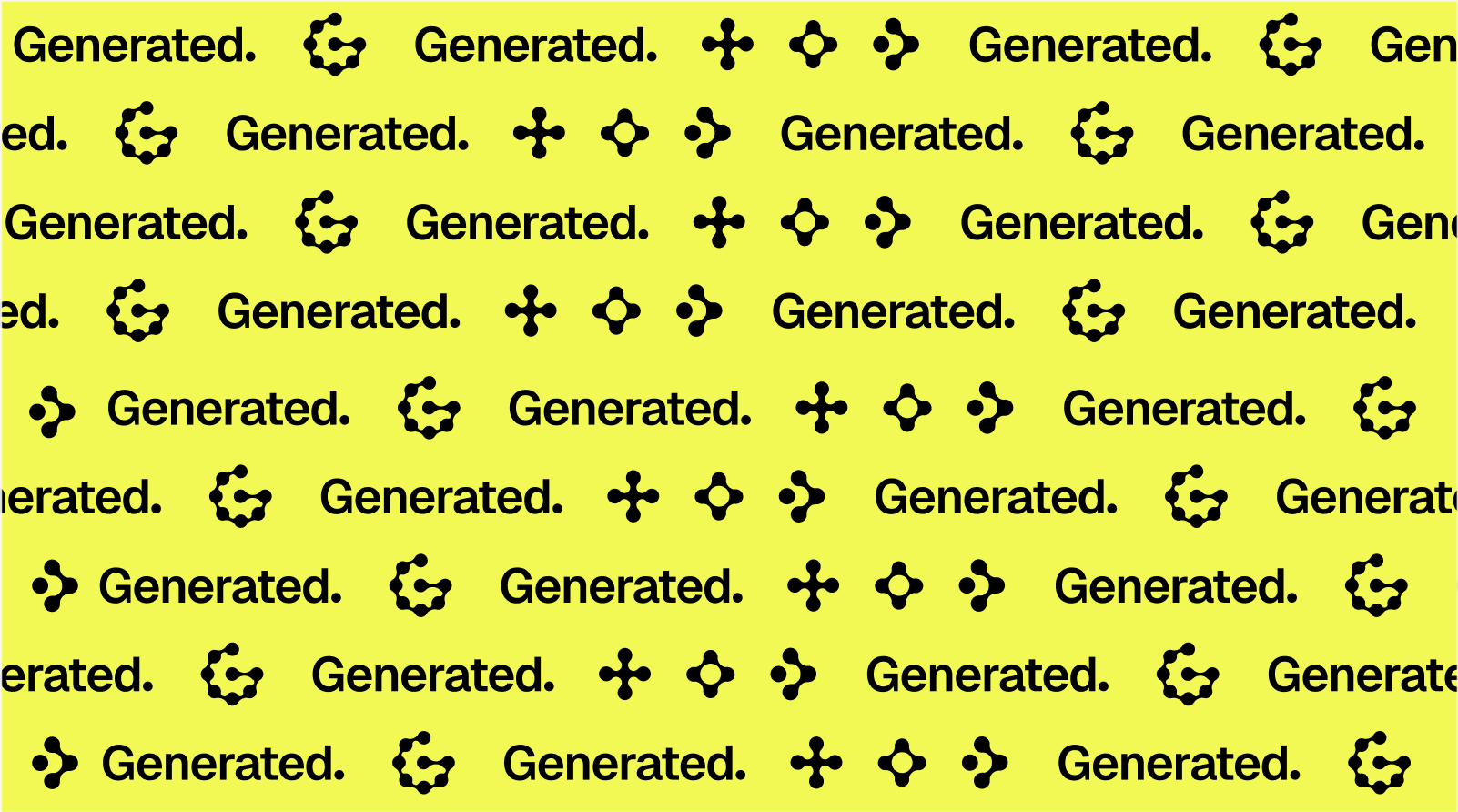 The Generated Awards social image for best AI-made ads event